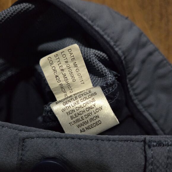 Johnnie O Shorts Mens 30 Navy Blue Prep-Formance Performance Golf Chino Casual - Picture 5 of 8